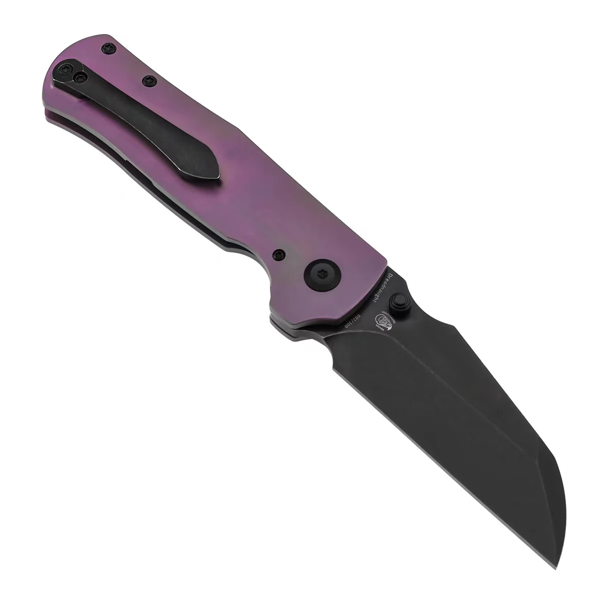 Kansept K1082 Dreadnaught navaja táctica EDC S35VN titanio plegable - imagen 3