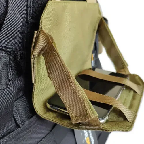 Bolsa táctica para teléfono de caza, para chaleco táctico, aparejo de pecho - imagen 5