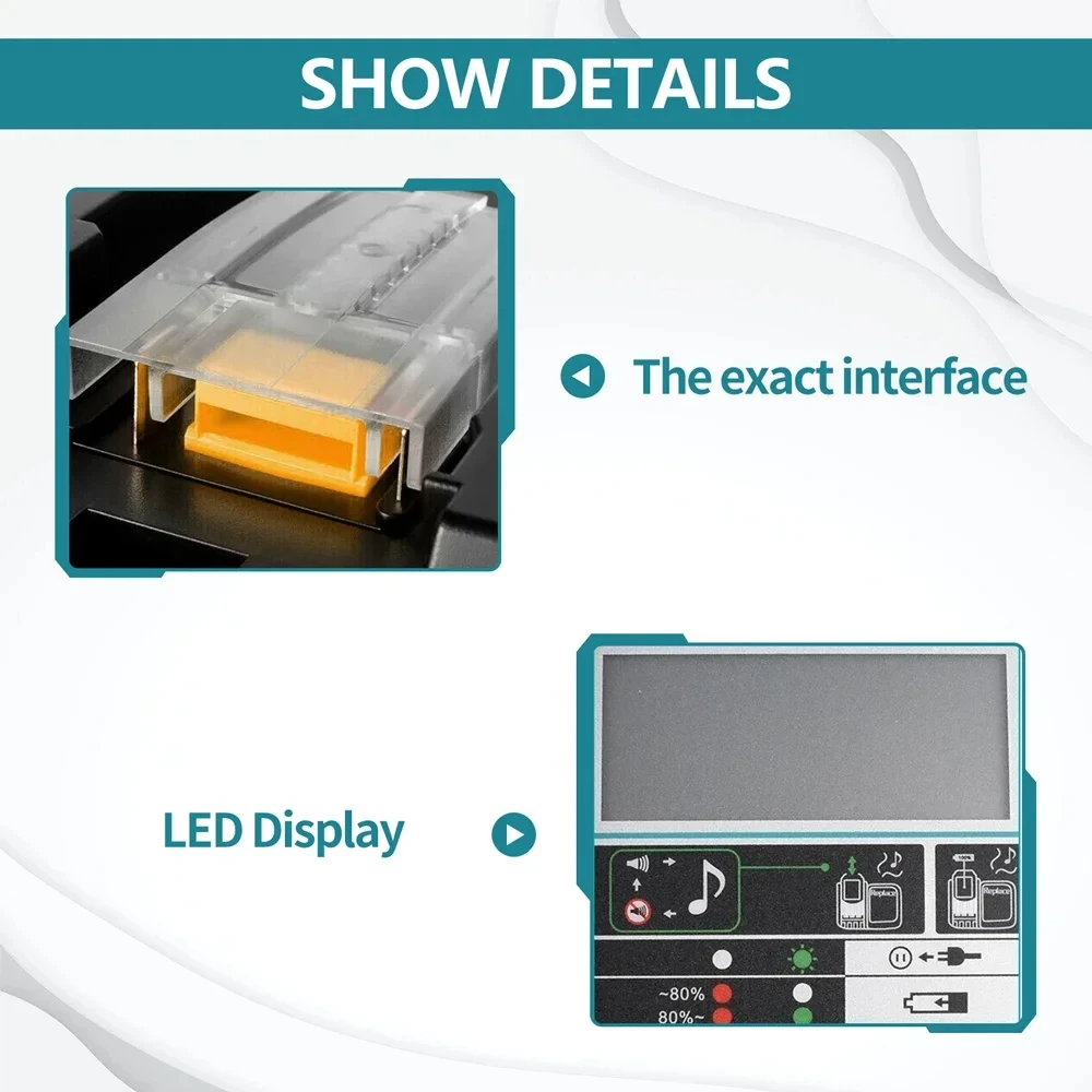 DC18RC para Makita 18V cargador de batería de taladro 3A cargador de iones de litio para Makita 14,4 V 18V LXT BL1815 BL1860 BL1430 BL1450 - imagen 5