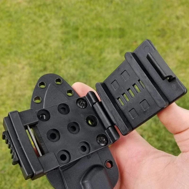 El clip para cinturón Kydex multifuncional está diseñado para clips de herramientas al aire libre de bricolaje, Compatible con cinturones y clips para funda magnética - imagen 4