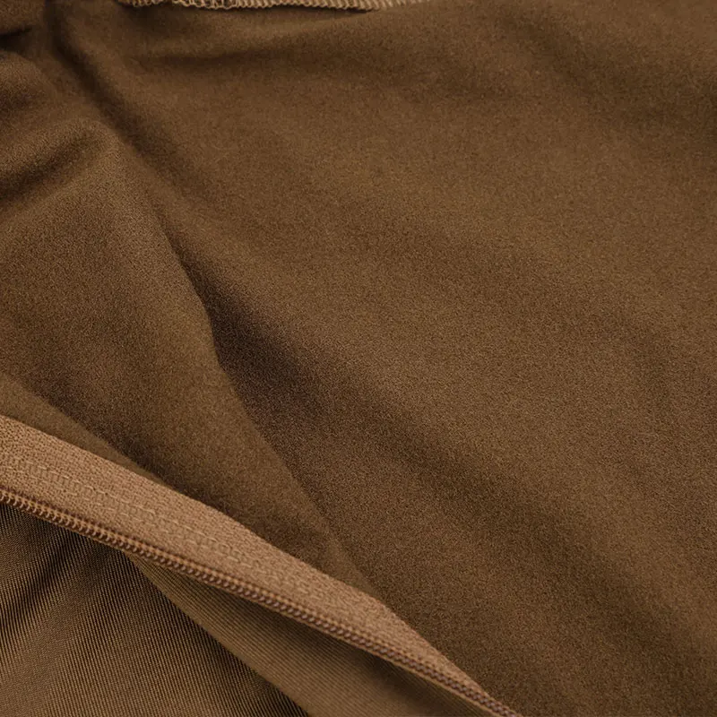 Emersongear versión con cremallera, ropa interior térmica transpirable y cálida para invierno, caza, Camping, ciclismo, senderismo, combate, terciopelo de nailon CB - imagen 4