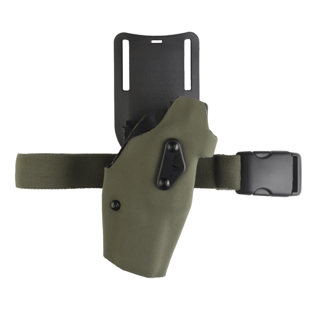 Funda Glock G17 Kydex con pata caída QLS y extracción rápida