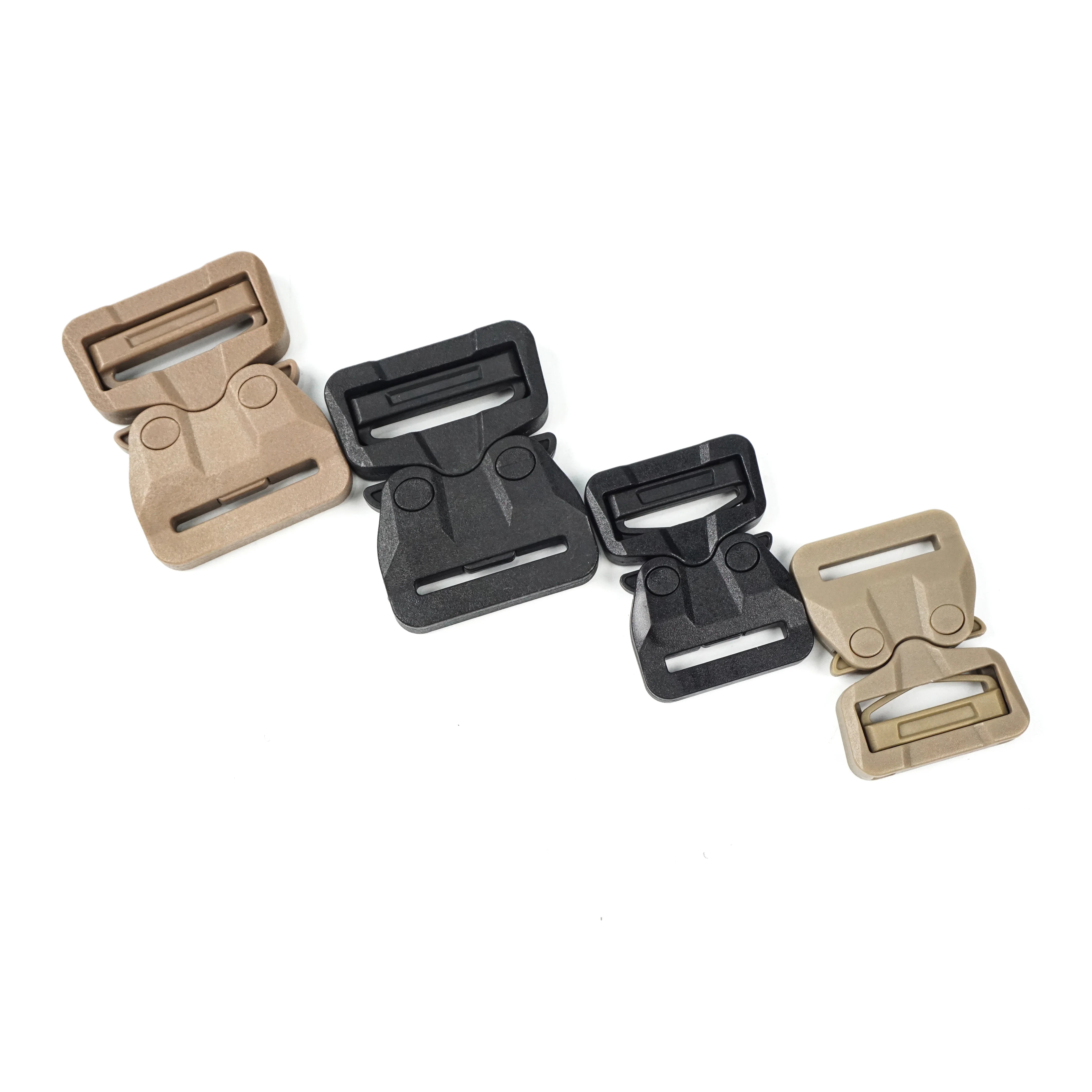 Cinturón de seguridad con hebilla táctica, nailon, plástico, liberación rápida, equipo de equipo al aire libre, 30/38mm, accesorios de caza Molle - imagen 4