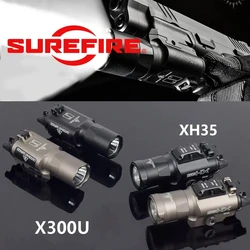 Pistola táctica Surefir X300 Ultra XH35 XH15, luz de explorador G17 G19, lámpara para pistola, estroboscópica para exteriores, armas LED, linterna, linterna