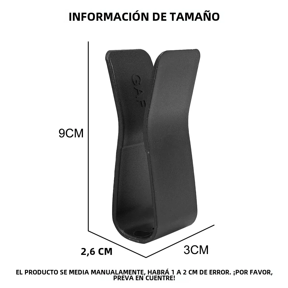 Bolsa táctica individual de nailon para cargador Airsoft de caza, 9mm, pistola de inserción Mag.45 45ACP, equipo para cargador de pistola - imagen 2