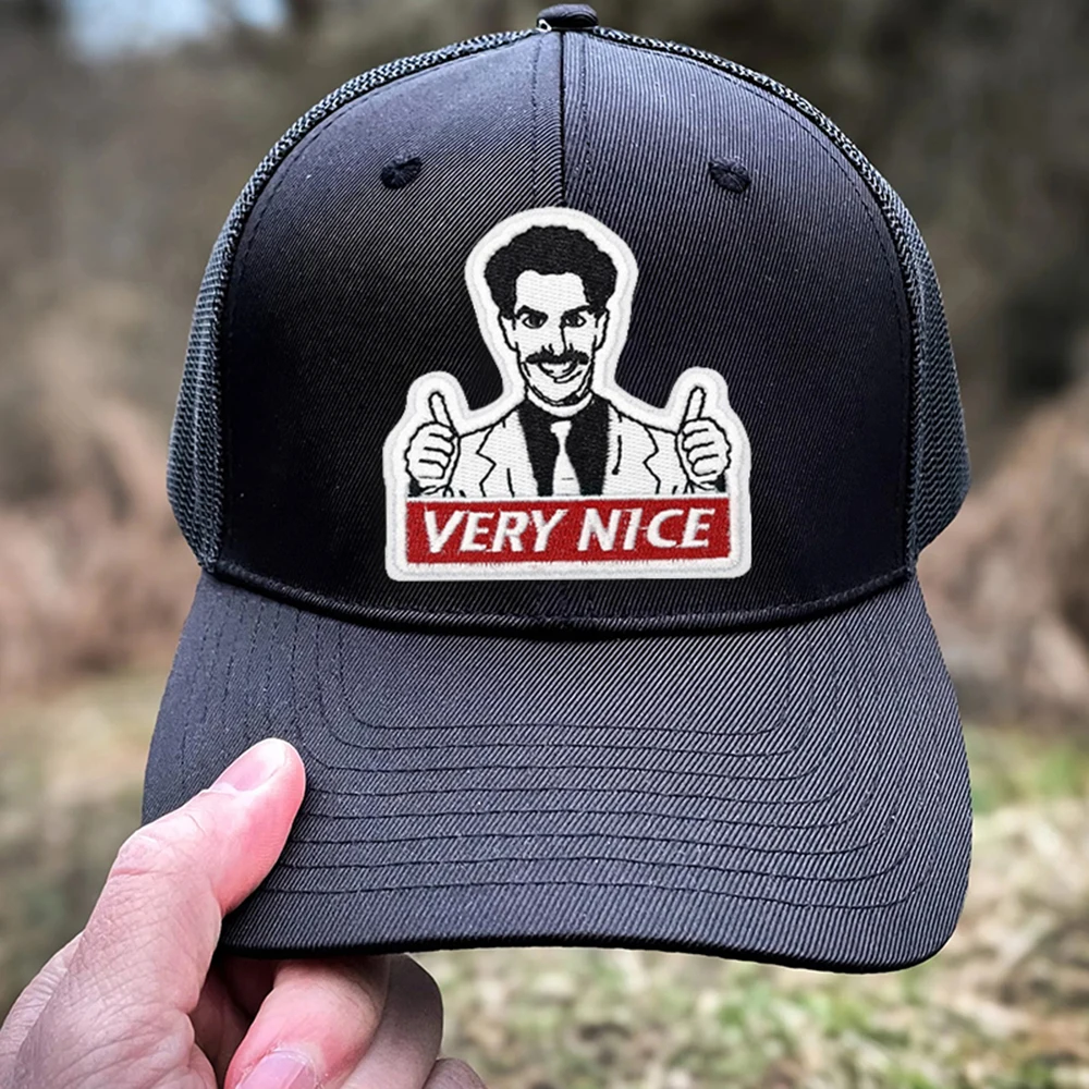 Parche de Meme divertido de Velcros muy bonito, pegatina de moral de Velcros, cita de gancho y bucle, insignia bordada militar táctica para mochila Molle - imagen 4