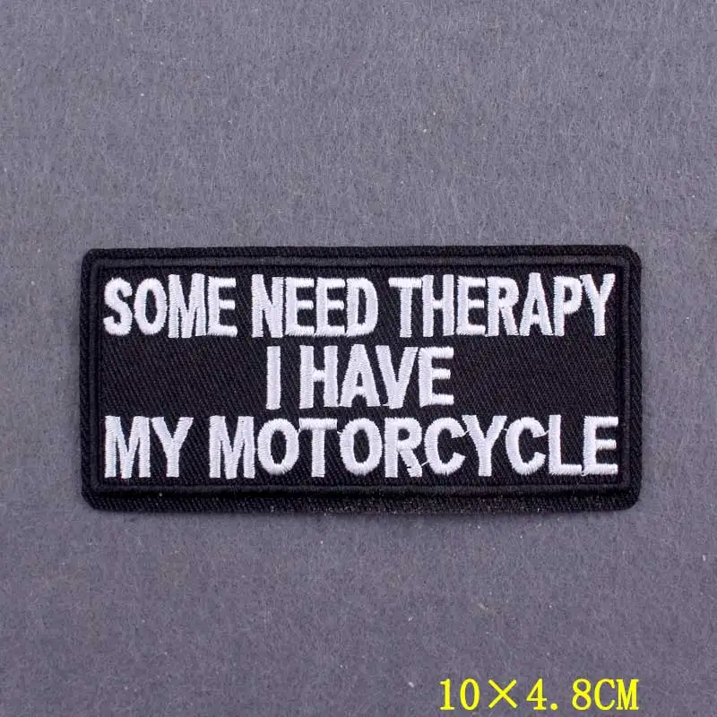 5 unids/lote parche para planchar parches con eslogan blanco y negro para ropa palabras DIY parches para ropa parche bordado en rayas para ropa - imagen 5