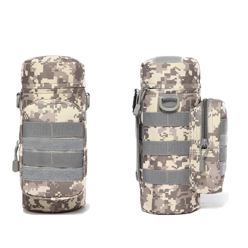 Bolsa táctica para botella de agua, portabotellas Molle portátil, bolsillo del ejército, útil para caza al aire libre, Camping, equipo de senderismo - imagen 3