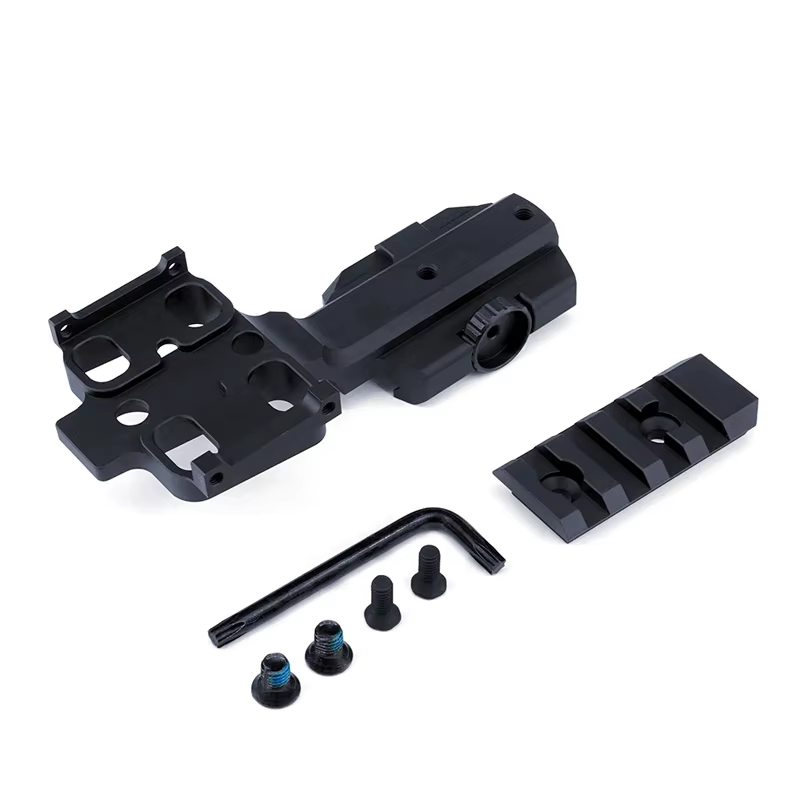 Montura híbrida EvolutionGear LEAP/12 para mira y lupa táctica - imagen 2