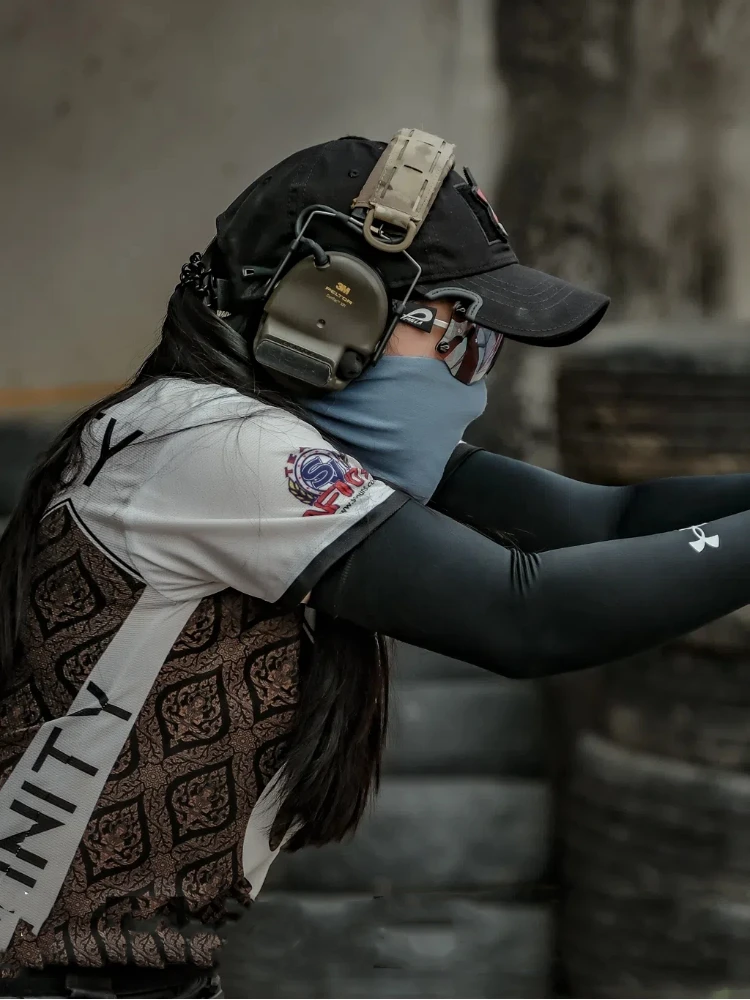 Cubierta de camuflaje para auriculares tácticos al aire libre, MOLLE, cubierta Universal para auriculares - imagen 5