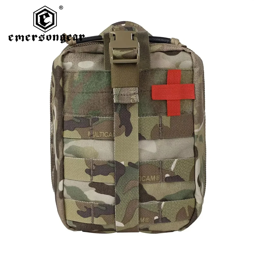 Emersongear, botiquín de primeros auxilios médico, bolsa Molle para senderismo, caza, supervivencia, emergencia, bolsillo de cintura de nailon EM9606 - imagen 3