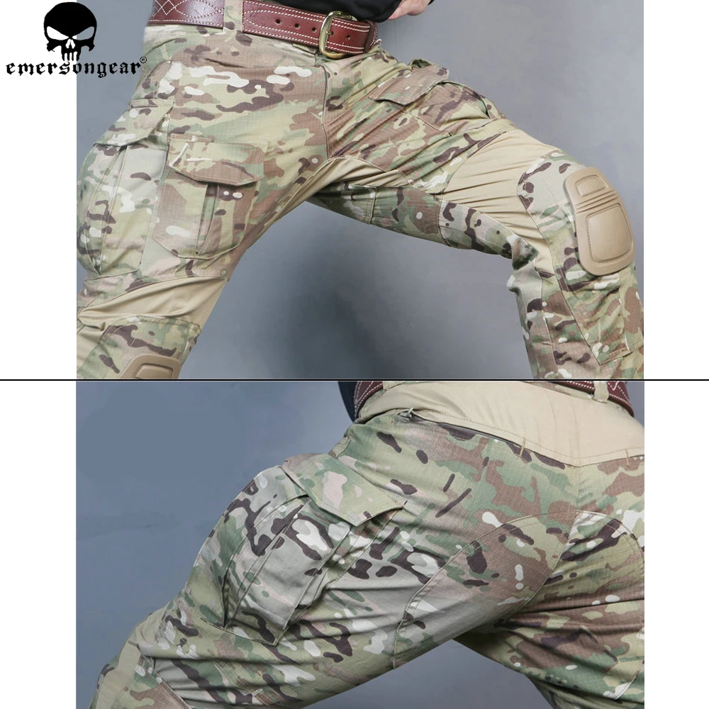 EMERSONGEAR-pantalones de combate G3 para caza, pantalón táctico multicamuflaje con rodilleras, EM9351 - imagen 4