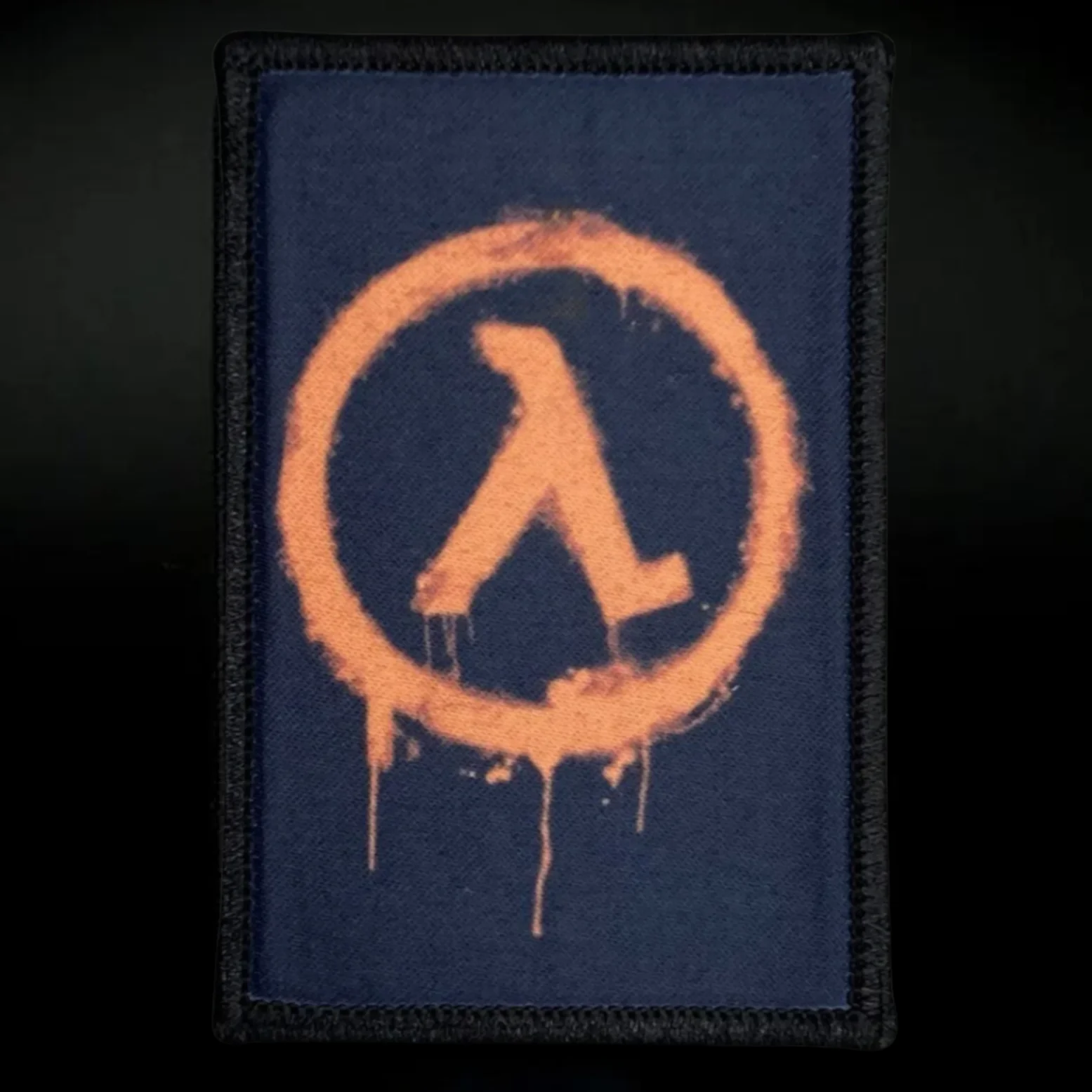 Parches estampados de moral táctica de media vida, emblema, Parche de gancho y bucle, brazalete del ejército militar, insignia Airsoft, pegatinas para mochila