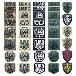 Parche táctico BEAR Escape from Tarkov – Bordado reflectante nailon