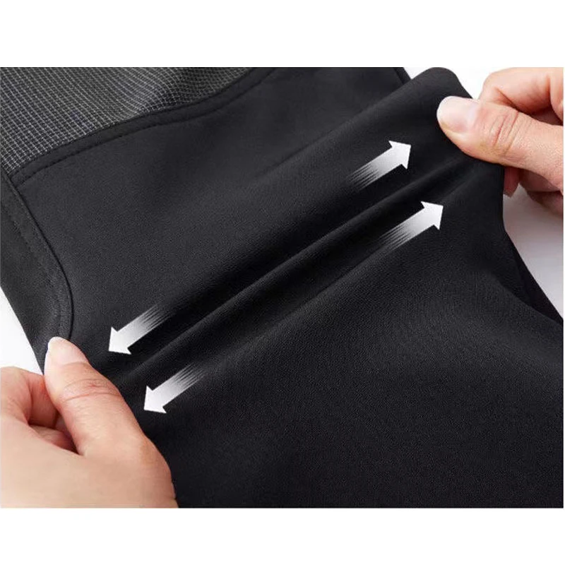 Hombres verano otoño otoño senderismo pesca Camping escalada correr pantalones de gran tamaño impermeable al aire libre pantalones Cargo elásticos - imagen 4