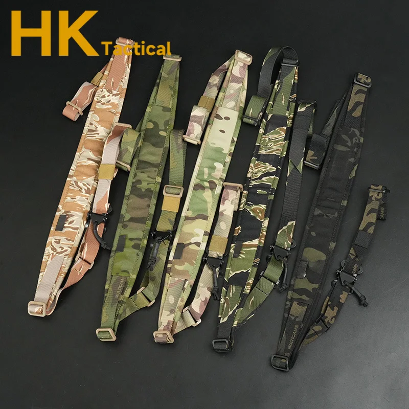 Correa táctica QD Sling, armas extraíbles, liberación rápida, correa de hombro 500D de 2/1 punto, correa multifunción portátil para exteriores - imagen 2