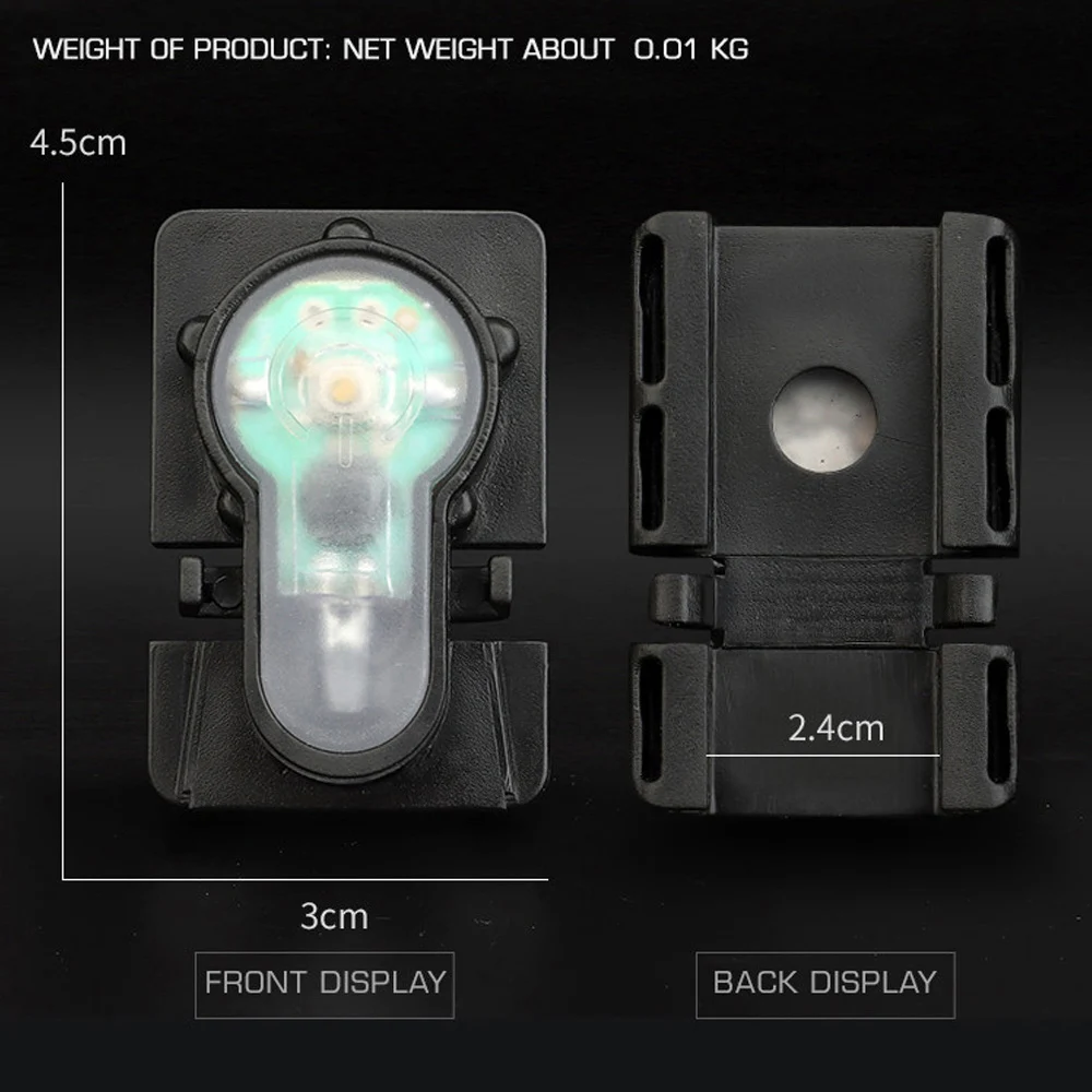 Luz Táctica - Montaje en casco