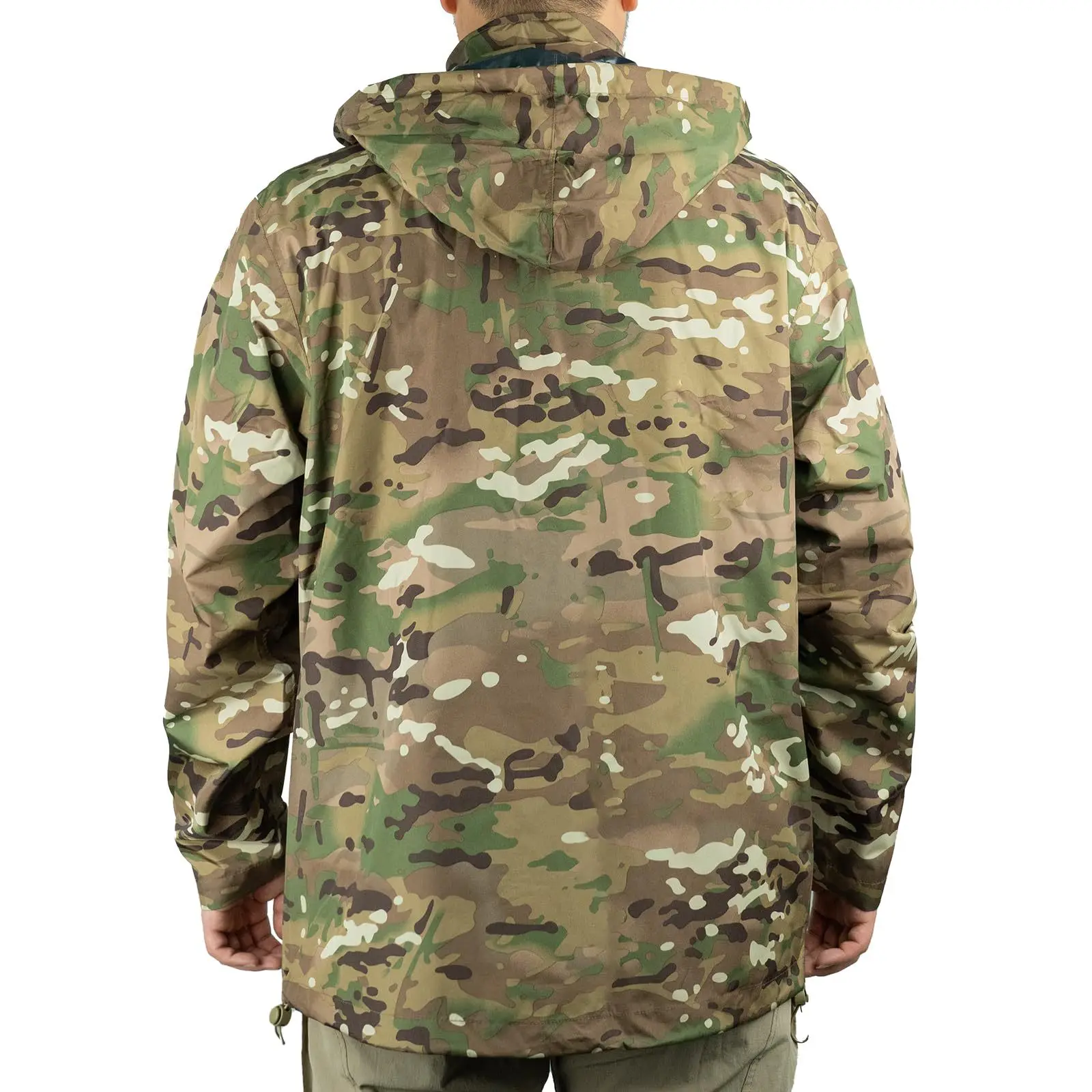 Chubasquero de caza de camuflaje biónico de árbol, prevención de lluvia superior, tipo dividido, ligero, para pesca al aire libre, senderismo, Mackintosh - imagen 5