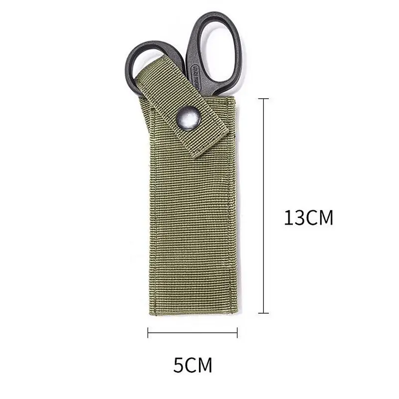 Funda táctica tijeras médicas EMT MOLLE para chaleco y cinturón - imagen 4