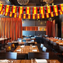 FLAGLINK 14x21cm 20x30cm bandera de banderines de España bandera colgante decorativa 24 uds/cadena ES bandera española