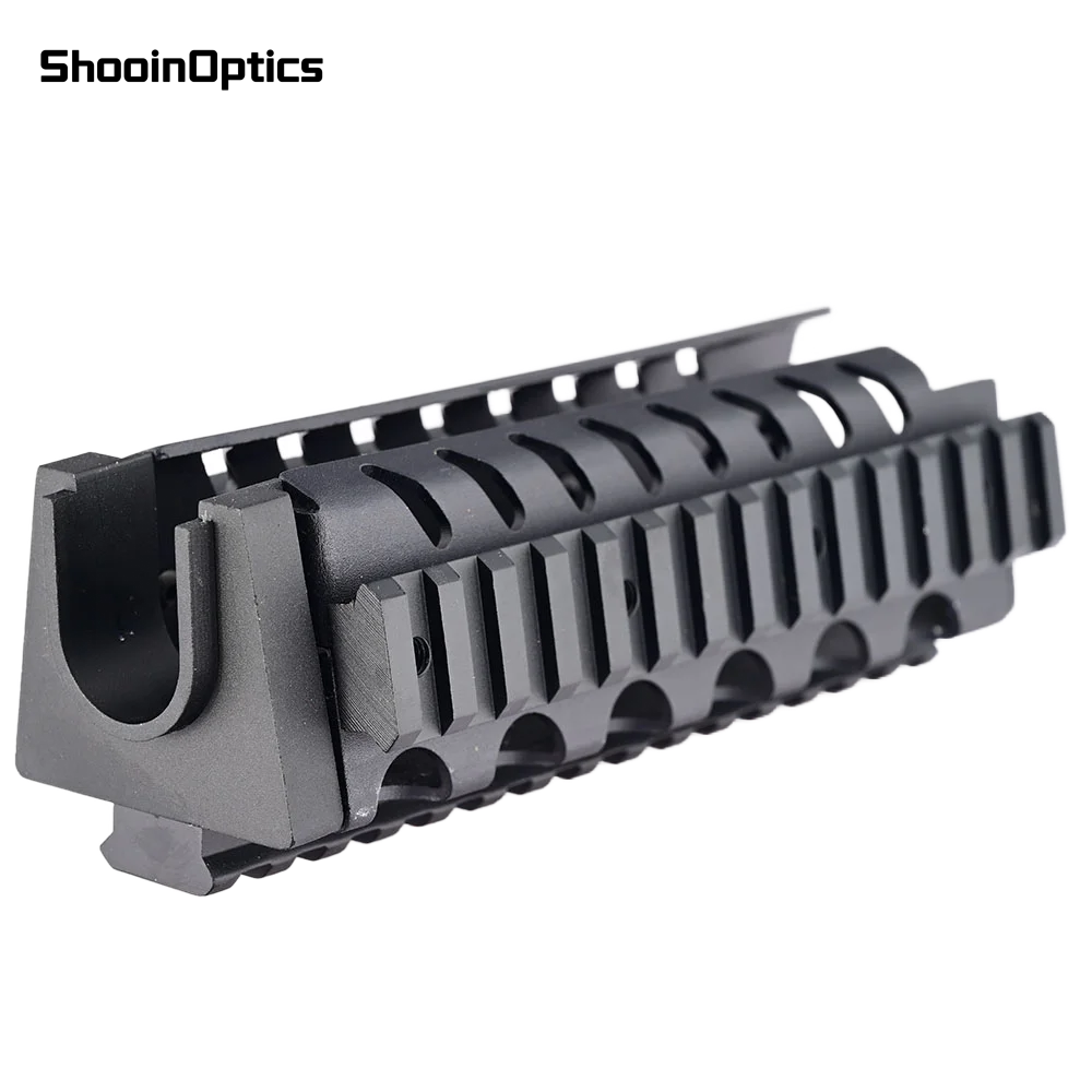 Riel Picatinny aluminio tres lados para fusil AK Airsoft - imagen 4