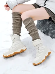XIANG GUAN botas de nieve para hombre, zapatos de senderismo para mujer, botas tácticas de escalada impermeables, deportes al aire libre, caza, senderismo, zapatillas informales