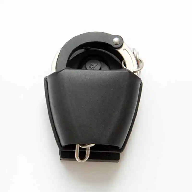 Funda táctica para esposas de policía, bolsa de liberación rápida con rotación de 360 grados, Clip para cinturón, soporte superior abierto para esposas - imagen 2