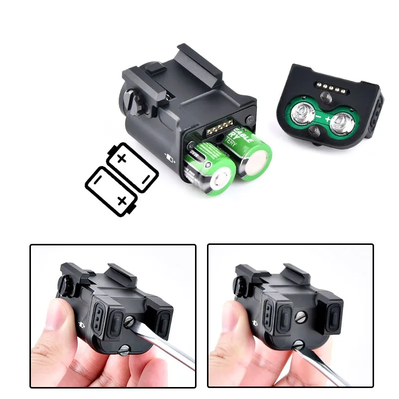 Linterna táctica Zenit Klesch 1S GEN.2.0, arma Airsoft colgante, arma LED, luz de explorador, pistola, lámpara de caza para Glock 17 19 - imagen 5