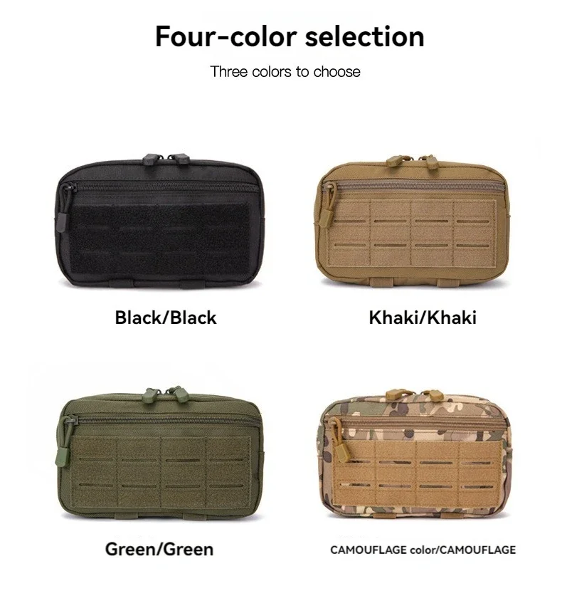 Bolsa táctica MOLLE EDC multiusos – Riñonera para caza outdoor - imagen 4