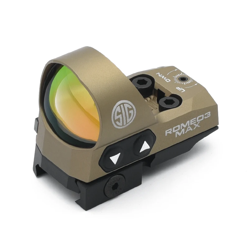 ROMEO3MAX-mira réflex abierta táctica, 1x30mm, 3MOA, punto rojo, montura Picatinny de bajo perfil, para caza, Milspec, Airsoft - imagen 5