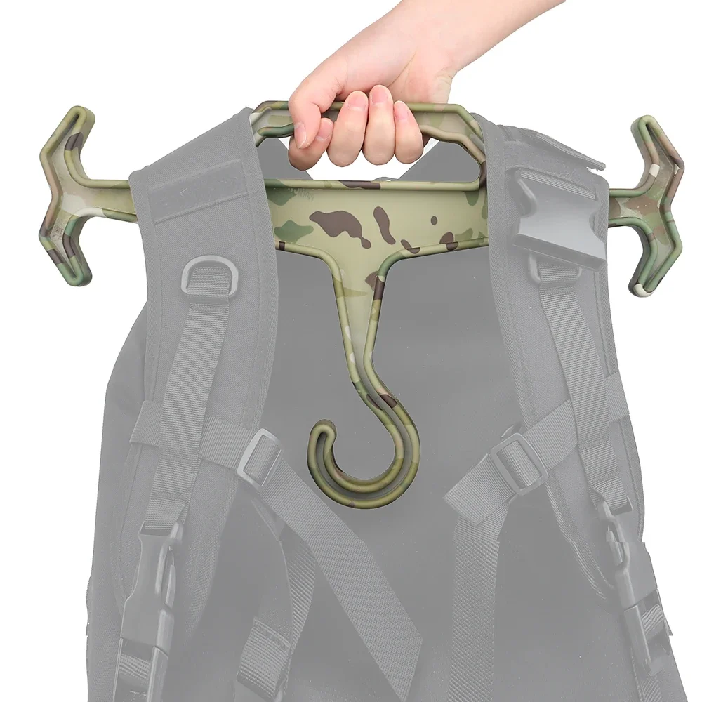 Colgador táctico para armadura corporal, chaleco, percha para traje de neopreno, Material plástico Industrial resistente, equipo para fanáticos militares - imagen 3