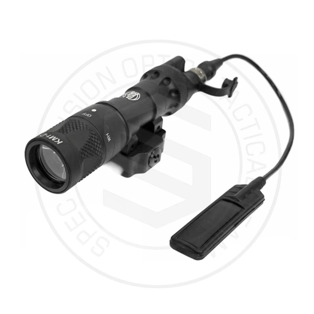 SF M323V IR QD Mount Scout Light arma luz doble salida con interruptor remoto y palanca Picatinny montaje Offset 500 lúmenes - imagen 5