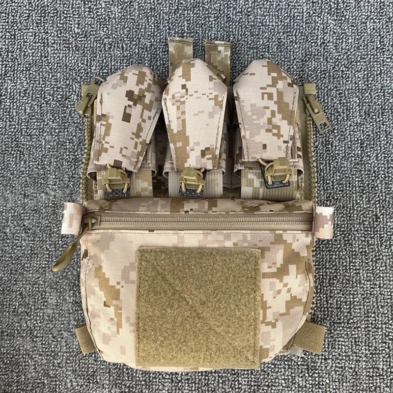 Chaleco táctico FCPC V5, mochila, bolsa portadora de placa Airsoft, Panel de cremallera de asalto Multicam, bolsa de revista Molle, equipo - imagen 2