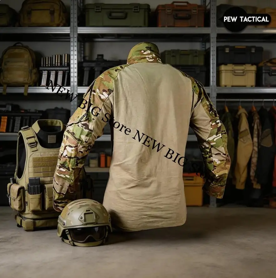 PEW Tactical G3 traje de combate manga larga ripstop nailon algodón - imagen 4