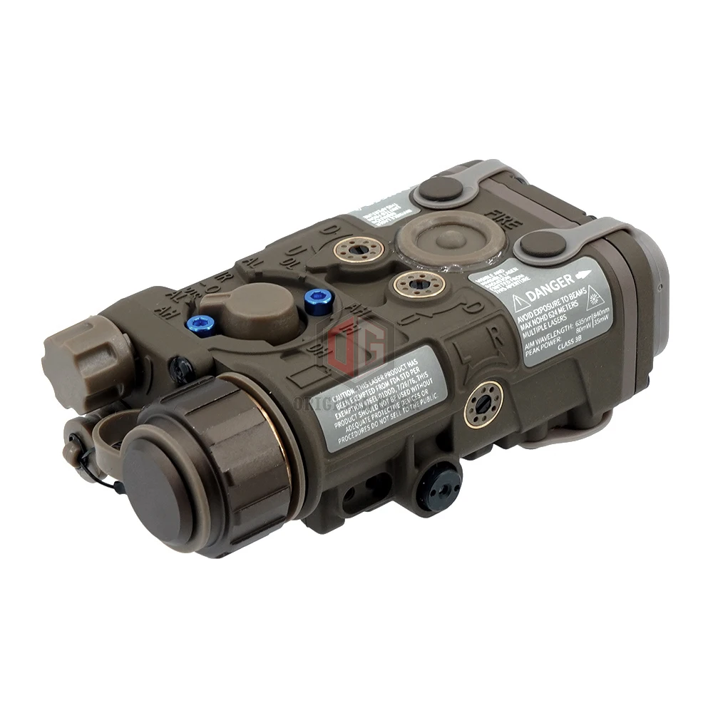 Puntero láser táctico IS-EG NGAL MK2 iluminado por infrarrojos/Láser VIS rojo Deluxe Ver para caza - imagen 4