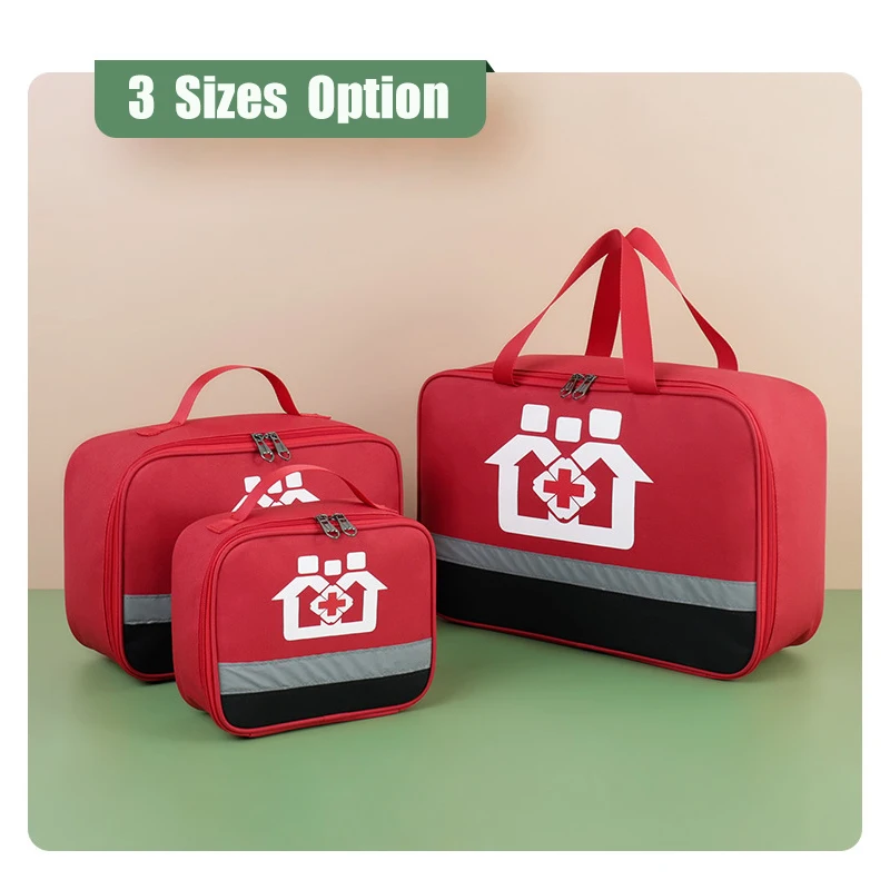 Bolsa portátil de almacenamiento de píldoras de medicina para el hogar, Kit de primeros auxilios, Kits de emergencia médica, organizador de cápsulas de supervivencia, al aire libre - imagen 5