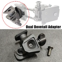 Adaptador táctico milano doble cola para casco NVG PVS-14 antivibración