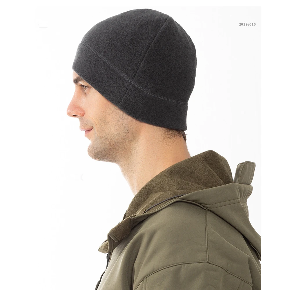 Gorro deportivo de lana para exteriores, pesca, ciclismo, caza, militar, táctico, para hombres y mujeres, cálido, a prueba de viento, para invierno, Camping, senderismo - imagen 4
