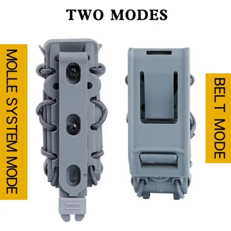ERQYGRA-bolsa táctica Alien para revistas Mag 9MM 45PAC, accesorios para sistema Molle, funda para caza, tiro al aire libre, hebilla de cinturón deportivo - imagen 4