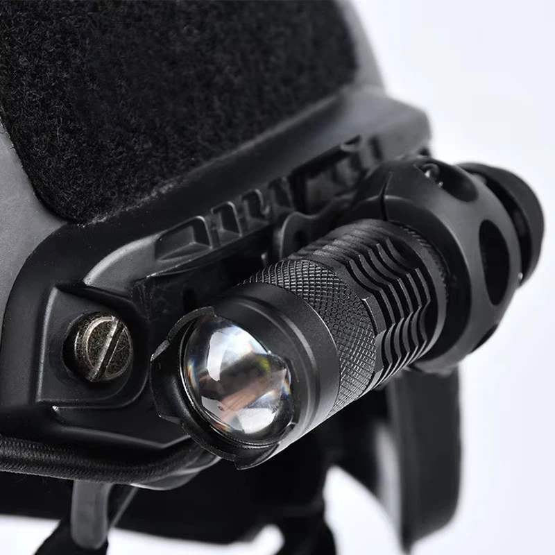 WADSN lámpara para casco táctico, luz estroboscópica contant momentaneo AIrsoft, luz de explorador colgante, Ajuste rápido, 20mm, Riel, caza, LED, torcia - imagen 3