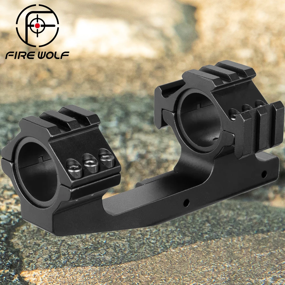 Adaptador de Base Picatinny para Rifle táctico de una sola pieza de 11mm, accesorios de montaje en tres lados - imagen 3