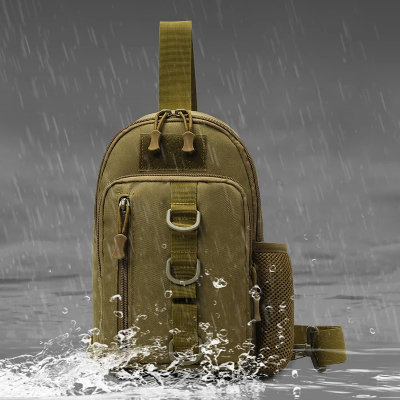 XA21WA-bolsa táctica de ciclismo para hombre, bolso de pecho militar para deportes al aire libre, ocio, escalada, equitación, Camping, viaje, pesca - imagen 3