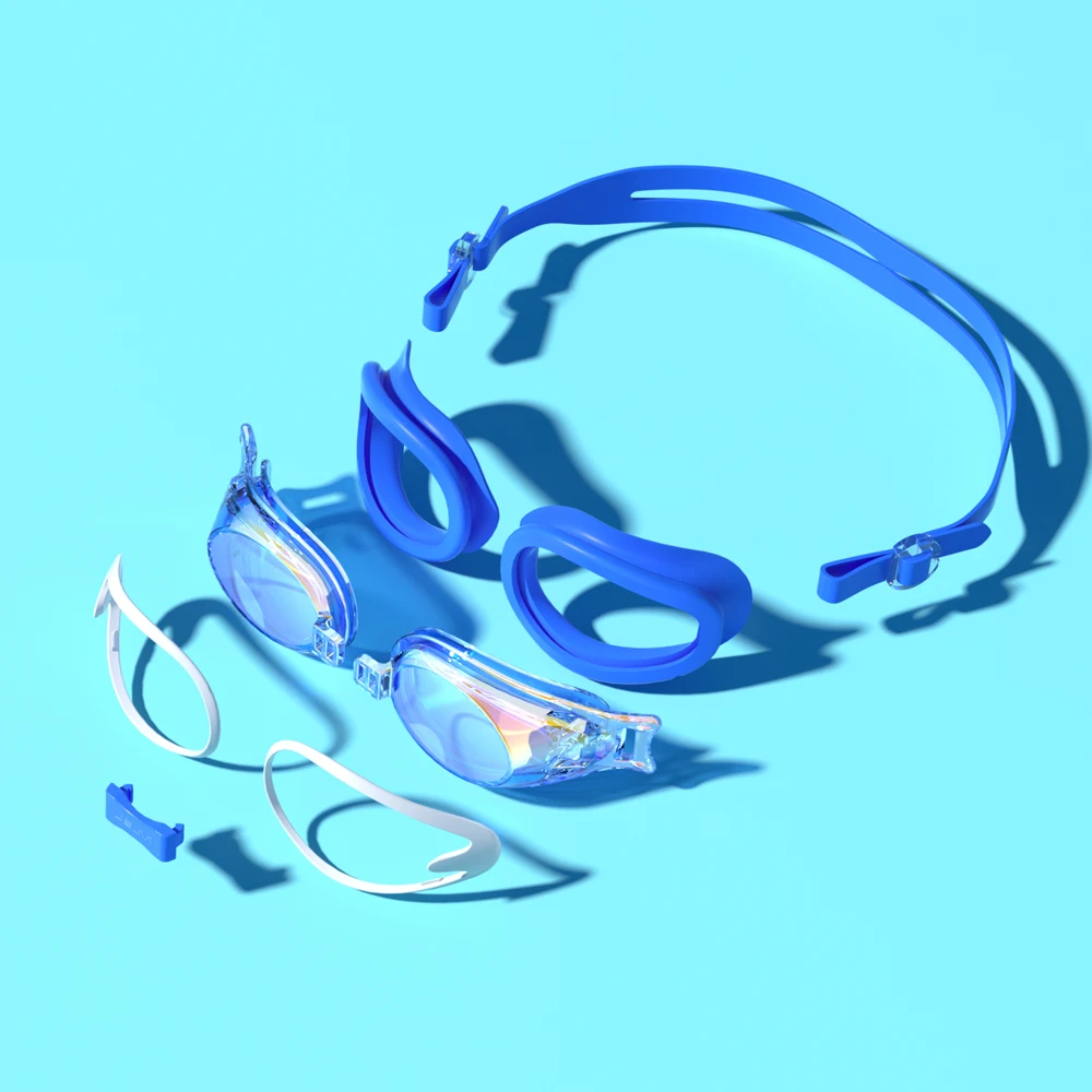 JSJM gafas de natación profesionales para niños, protección UV antiniebla, gafas de natación de silicona impermeables para niños y niñas, gafas de natación de regalo - imagen 5