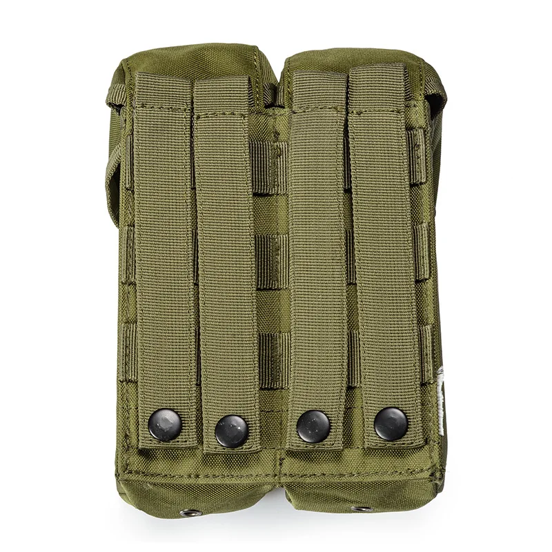 Bolsa táctica Molle de doble cargador para tiro AK, bolsa militar para Rifle Mag, accesorios de caza y Paintball - imagen 2