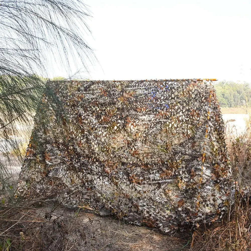 Red de camuflaje parasol, red de camuflaje para caza, pato, ciervo, soporte, Camping, sombreado, barco, cubierta táctica, decoración de fiesta - imagen 3