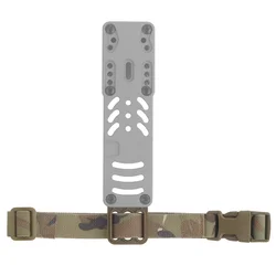 Adaptador de funda táctica para muslo con cinturón regulable