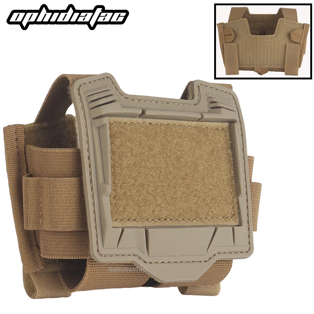 OPHIDIAN-Bolsa trasera para casco rápido, bolsa de batería estilo Agilit, bolsa de peso NVG, bolsa de batería de visión nocturna, bolsa para casco Tac de caza