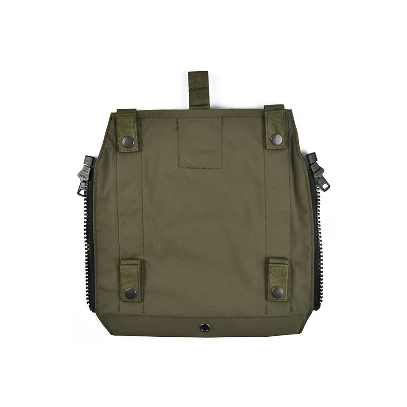 Panel táctico MOLLE con cremallera para JPC CPC AVS chaleco táctico militar Molle paquete con cremallera bolsa TW-P044 - imagen 4