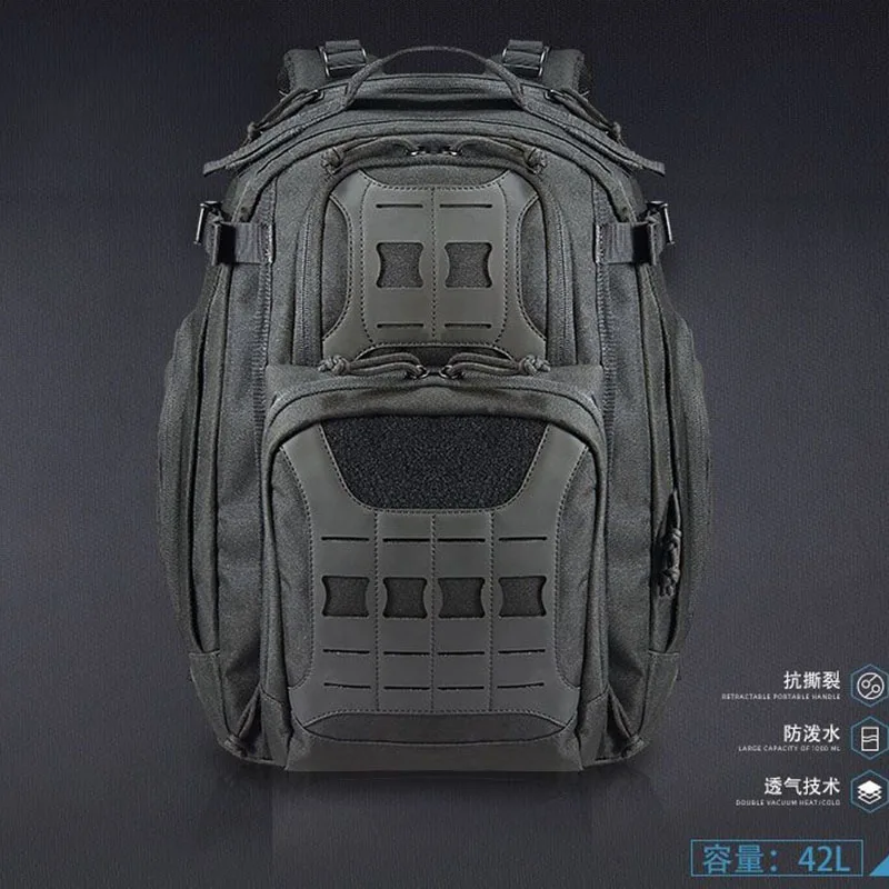 YAKEDA Mochila Táctica 40L Impermeable Exterior Camping Senderismo - imagen 4