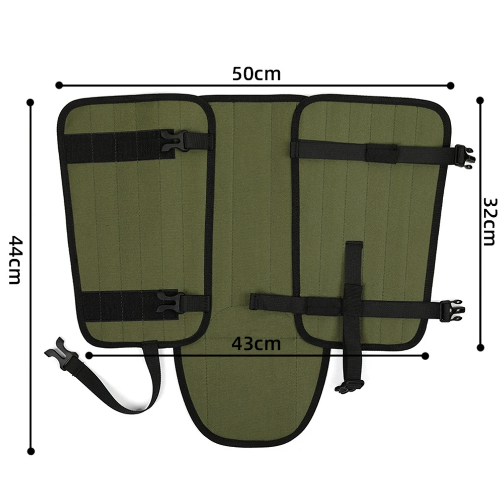 Polainas de serpiente para hombres y mujeres, polainas protectoras para mordeduras de serpiente, Chaps aptas para caza al aire libre, senderismo, trabajo agrícola, cubierta de zapato anti nieve - imagen 4